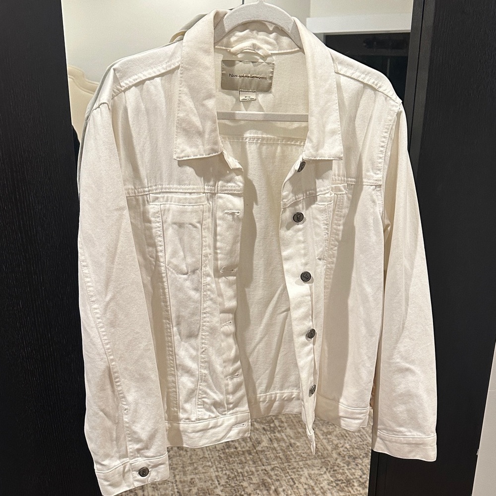 Women's White Denim Jacket